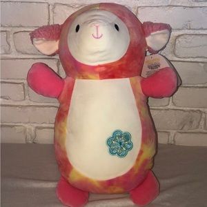 Yus the pink Lamb 14" inch Squishmallow Hugmees - nwt
